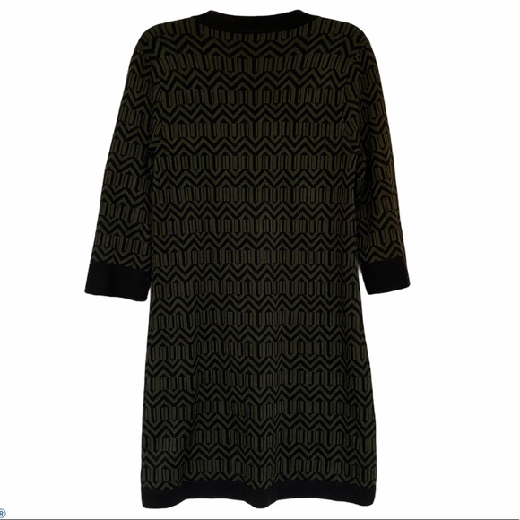 Laundy by Shelli Segal long sleeve knit dress - Picture 6 of 9